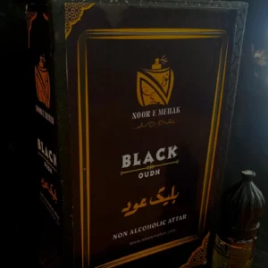 Premium Black Oudh - Non-Alcoholic Attar by Noor e Mehak